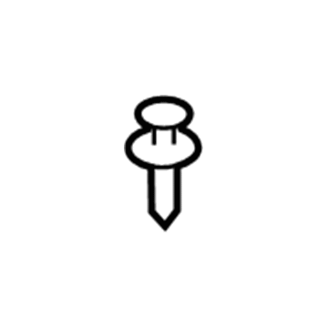 Ford -W705436-S300 Rivet - Plastic