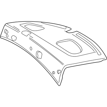 Ford 5G1Z-5446668-AAA Panel Assembly - Rear Package