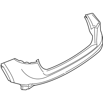 Lincoln MKX Bumper Cover - FA1Z-17810-APTM