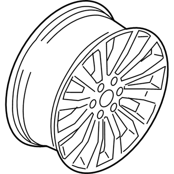 Lincoln NL7Z-1007-B Wheel Assembly