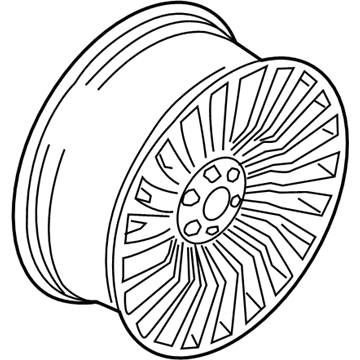 Lincoln NL7Z-1007-C Wheel Assembly