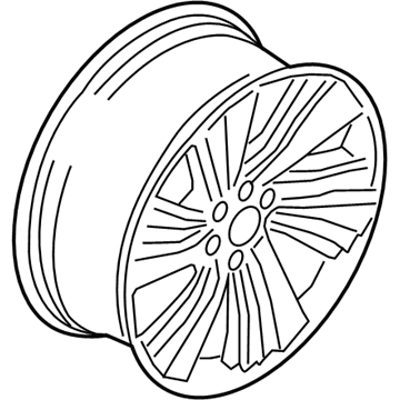 Lincoln NL7Z-1007-E Wheel Assembly
