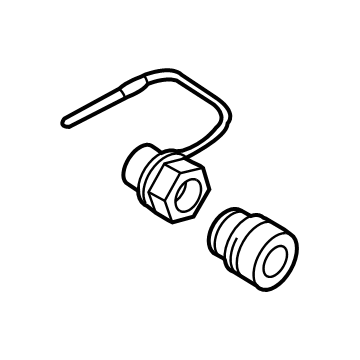 Ford EK4Z-1A043-A Nut - Wheel