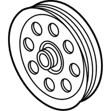 Ford BC3Z-3A733-A Pulley - Power Steering