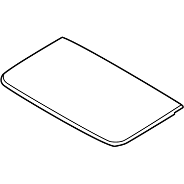 Ford BB5Z-78500A18-A Glass