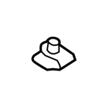 Ford -N802810-S438 Nut - Spring