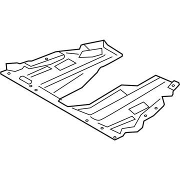 Lincoln DG9Z-6P013-E Shield - Engine Compartment Splash