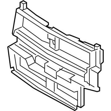 Lincoln HP5Z-8B455-A Bracket - Radiator Grille