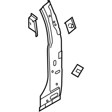 Ford LC3Z-1640476-A Panel - Back