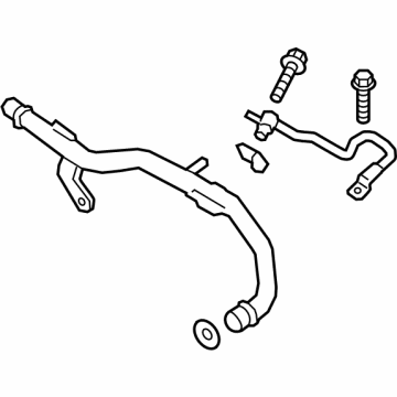 Ford KB3Z-8592-B Connection Water Outlet