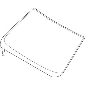 Ford KB3Z-2103100-A Glass - Windscreen