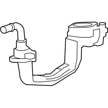 Ford 3L3Z-8C368-E Pipe - Water Bypass