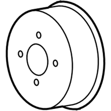 Ford XL3Z-8509-A Pulley - Water Pump