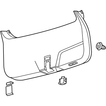 Lincoln LC5Z-7842906-BG Trim - Tailgate