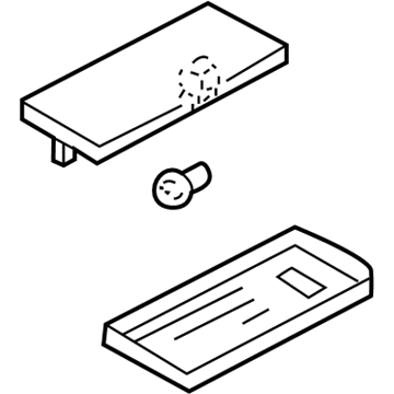 Mercury YL8Z-13776-AA Lamp Assembly - Interior