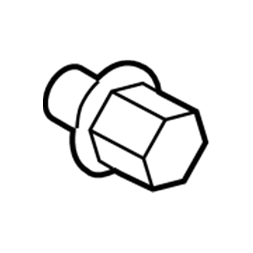 Ford 8L8Z-1012-A Nut - Wheel