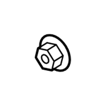 Ford -W701731-S439 Nut And Washer Assembly - Hex.