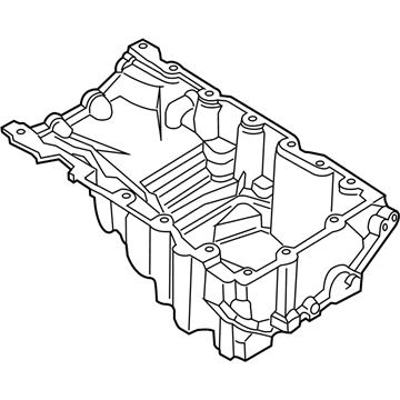 Ford ML3Z-6675-D Pan Assembly - Engine Oil