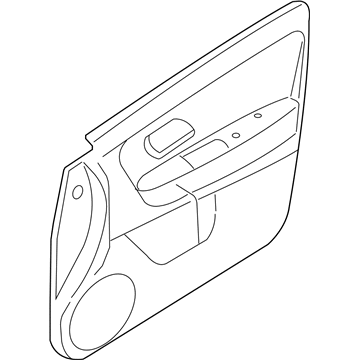 Mercury 5E6Z-7823942-CAB Panel - Door Trim