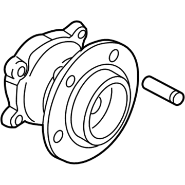 Ford KV6Z-1109-A Hub Assembly - Wheel