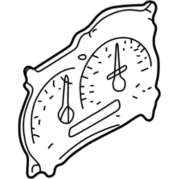Ford 1L5Z-17255-CA Speedometer Assembly