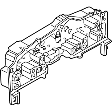 Ford F87Z-10848-AA Plate - Instrument Cluster