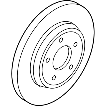 Mercury 5U2Z-1V125-Z Rotor Assembly