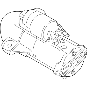 Lincoln HD9Z-11002-B Starter Motor Assembly