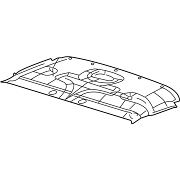 Ford BC2Z-1651940-AA Panel Assembly - Roof Trim Front