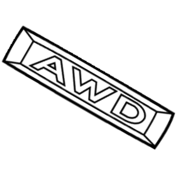 Lincoln 7H6Z-5442528-A Ornament - Trim Panel