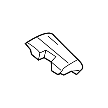 Ford CK4Z-99611B90-A Bezel - Seat Belt Guide Bracket