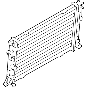 Ford BH6Z-8005-B Radiator Assembly