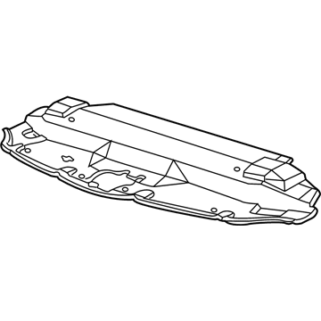 Lincoln F85Z-19E525-AA Deflector - Air