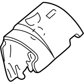 Ford F57Z-3530-A Shroud Assembly - Steering Column