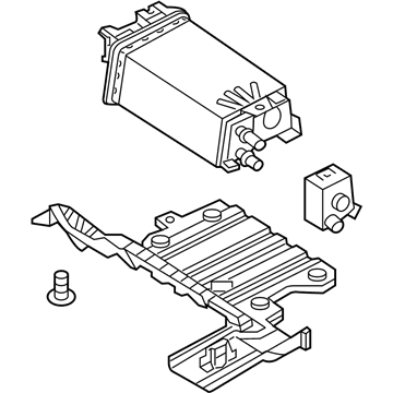 Ford AG1Z-9D653-D Cannister - Fuel Vapour Storage