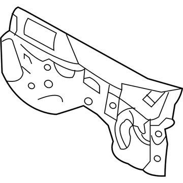 Ford 6L2Z-7801670-C Insulator - Dash Panel