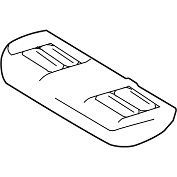 Mercury 5G1Z-54600A88-AA Pad - Rear Seat Cushion