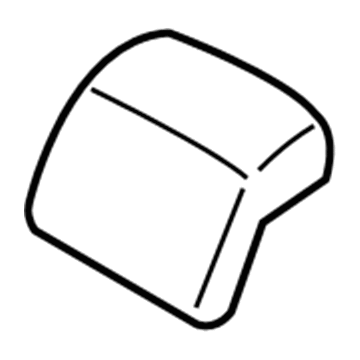 Lincoln DP5Z-54501A04-AD Cover Assembly - Rear Seat Headrest