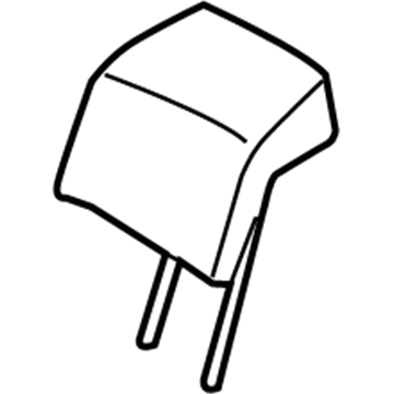 Lincoln DU5Z-54611A08-C Head Rest Assembly