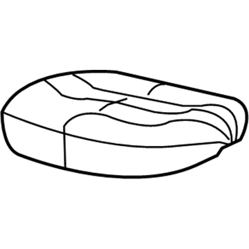 Ford 3L2Z-7863840-BA Pad - Rear Seat Cushion