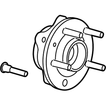 Ford 8F9Z-1104-C Hub Assembly - Wheel