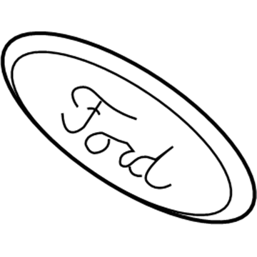 Ford CL3Z-8213-A Name Plate