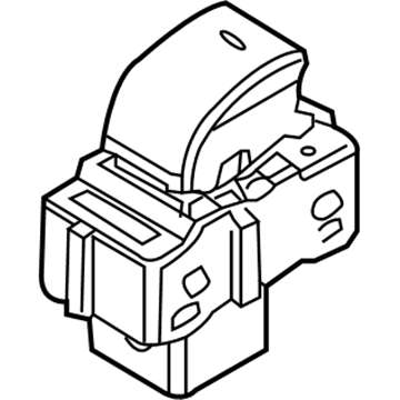Ford 6L2Z-14529-AAA Switch - Window Control - Single
