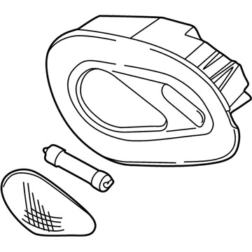 Lincoln 2L1Z-13A701-AAA Lamp Assembly - Interior