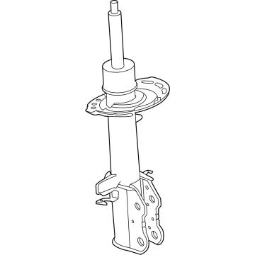 Ford LX6Z-18124-BZ Shock Absorber Assembly