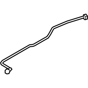 Ford JL3Z-9J285-A Outlet Tube JL3Z-9J285-A Ford Outlet Tube Illustration 1 of 1