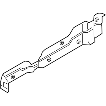 JL3Z-9A032-A Ford Heat Shield Illustration 1 of 1