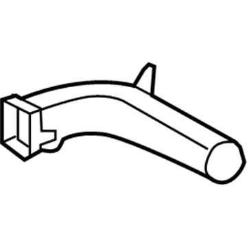 Ford 7T4Z-19A843-A Duct - Air