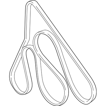 Lincoln 4C5Z-8620-A V-Belt
