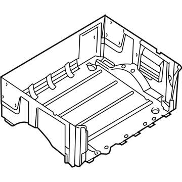 Lincoln 2C6Z8412606AA Liner Luggage Compartment